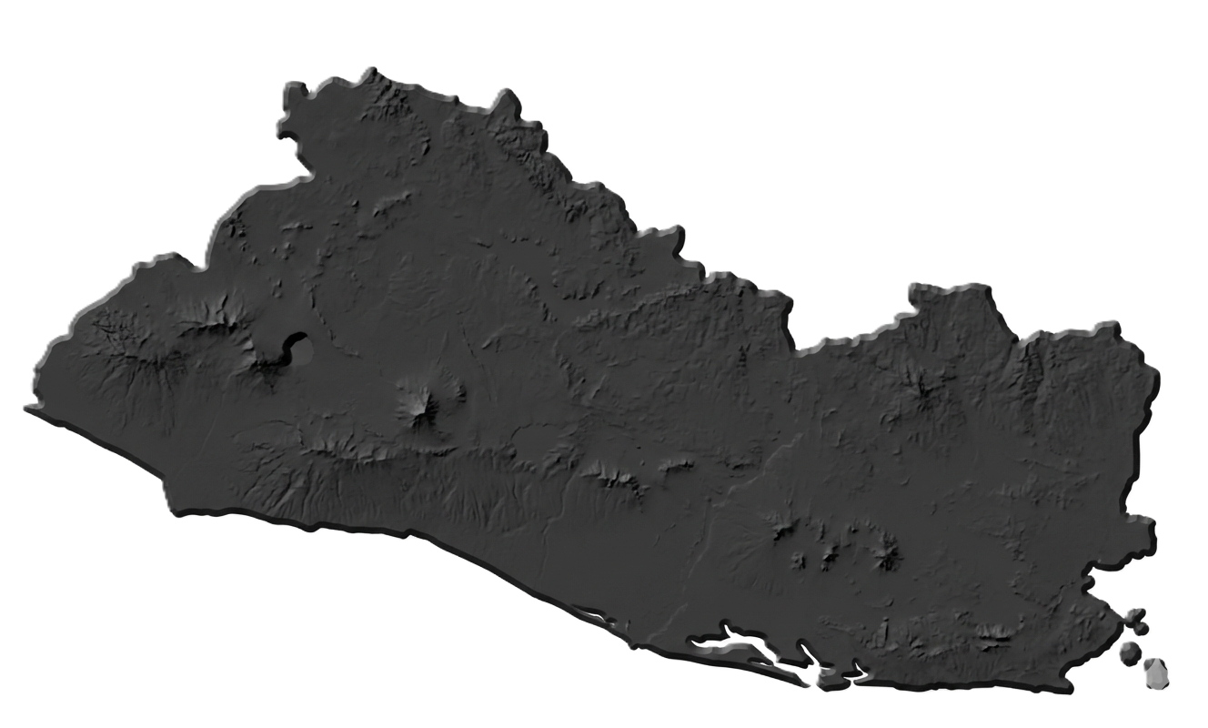 Mapa de Cobertura Nacional El Salvador